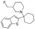 3-fluoromethyl-1-(1-(2-benzothienyl)cyclohexyl)piperidine CAS#: 153567-18-1