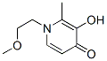 3-hydroxy-1-(2-methoxyethyl)-2-methyl-4-pyridinone CAS#: 118178-79-3