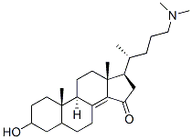 3-hydroxy-24-dimethylaminochol-8(14)-en-15-one CAS#: 136320-61-1