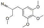 3-methoxy-2-(3,4,5-trimethoxybenzyl)propiononitrile CAS#: 30078-01-4