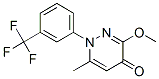 3-methoxy-6-methyl-1-[3-(trifluoromethyl)phenyl]pyridazin-4-one CAS#: 146824-75-1
