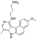 3-methoxy-7H-8-methyl-11-((3'-amino)propylamino)benzo(e)pyrido(4,3-b)indole CAS#: 133712-11-5