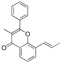 3-methyl-2-phenyl-8-(1-propenyl)-4-benzopyrone CAS#: 3468-00-6