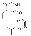 (3-methyl-5-propan-2-yl-phenyl) N-(2-oxopentyl)carbamate CAS#: 34264-24-9
