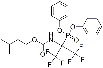3-methylbutyl N-(2-diphenylphosphoryl-1,1,1,3,3,3-hexafluoro-propan-2- yl)carbamate CAS#: 145430-08-6
