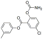 (3-methylphenyl) 2-carbamoyloxy-5-chloro-benzoate CAS#: 122277-25-2