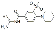 3-methylsulfonyl-4-piperidinobenzoyl guanidine CAS#: 141923-47-9