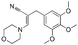 3-morpholino-2-(3,4,5-trimethoxybenzyl)acrylonitrile CAS#: 30077-81-7