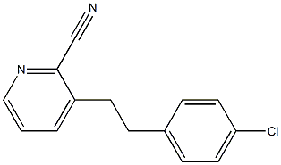 3-(p-Chlorophenethyl)picolinonitrile CAS#: 31255-55-7