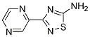 3-(pyrazin-2-yl)-1,2,4-thiadiazol-5-amine CAS#: 138588-23-5