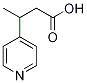 3-(pyridin-4-yl)butanoic acid CAS#: 373356-33-3