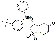 3-tert-butyldiphenylsiloxy-2,3,3a,7a-tetrahydrobenzo(b)thiophen-5(4H)-one 1,1-dioxide CAS#: 127486-99-1