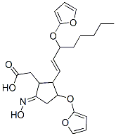 3-tetrahydrofuranyloxy-5-hydroxyimino-2-(3-tetrahydrofuranyloxy-1-octenyl)cyclopentane-1-acetic acid CAS#: 116156-43-5