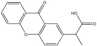 α-Methyl-9-oxo-9H-xanthene-2-acetic acid CAS#: 30087-33-3