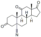 3,11,17-trioxoandrostane-5-carbonitrile CAS#: 144940-53-4