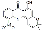 3,12-Dihydro-6-hydroxy-3,3,12-trimethyl-11-nitro-7H-pyrano(2,3-c)acrid in-7-one CAS#: 133761-41-8