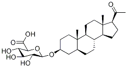 (3β)-Allopregnanolone 3-β-D-Glucuronide CAS#: 31300-87-5