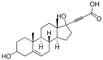 3,17-Dihydroxyandrost-5-ene-17-propiolic acid CAS#: 3460-93-3