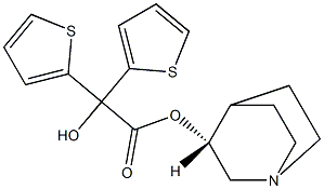 2-Thiopheneacetic acid, α-hydroxy-α-2-thienyl-, (3R)-1-azabicyclo[2.2.2]oct-3-yl ester CAS#: 320347-97-5