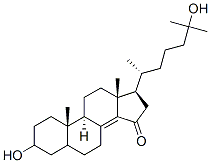 3,25-dihydroxycholest-8(14)-en-15-one CAS#: 120185-34-4
