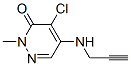 3(2H)-Pyridazinone, 4-chloro-2-methyl-5-(2-propynylamino)- (9CI) CAS#: 124414-87-5
