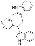 3,3'-[1-(4-Pyridinyl)-1,2-ethanediyl]bis(2-methyl-1H-indole) CAS#: 37707-65-6