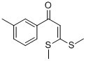 3,3-BIS-METHYLSULFANYL-1-M-TOLYL-PROPENONE CAS#: 139057-16-2