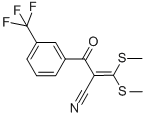 3,3-BIS(METHYLTHIO)-2-[3-(TRIFLUOROMETHYL)BENZOYL]ACRYLONITRILE CAS#: 116492-97-8