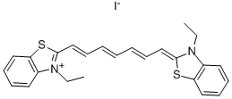 3,3'-DIETHYLTHIATRICARBOCYANINE IODIDE CAS#: 3071-70-3
