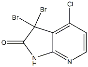 3,3-DibroMo-4-chloro-1H-pyrrolo[2,3-b]pyridin-2(3H)-one CAS#: 346600-25-7