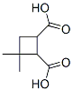 3,3-Dimethyl-1,2-cyclobutanedicarboxylic acid CAS#: 496-99-1
