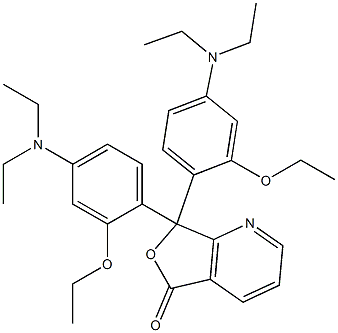 3,3-bis(2-ethoxy-4-N,N-diethylaMinophenyl)-7(4)-azaphthalide CAS#: 132467-74-4