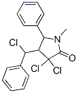 3,3-dichloro-4-(alpha-chlorobenzyl)-1-methyl-5-phenyl-2-pyrrolidinone CAS#: 141032-42-0