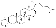 3,3-ethylenedioxycholest-5-ene CAS#: 3496-88-6