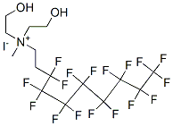 (3,3,4,4,5,5,6,6,7,7,8,8,9,9,10,10,10-heptadecafluorodecyl)bis(2-hydroxyethyl)methylammonium iodide CAS#: 31841-41-5
