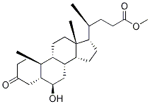 (5β,6α)-6-Hydroxy-3-oxo-cholan-24-oic Acid Methyl Ester CAS#: 3360-89-2