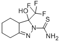 3,3A,4,5,6,7-HEXAHYDRO-3-HYDROXY-2-THIOCARBAMOYL-3-TRIFLUOROMETHYL-2H-INDAZOLE CAS#: 35179-58-9
