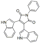 3,4-BIS-(1H-INDOL-3-YL)-1-PHENYL-PYRROLE-2,5-DIONE CAS#: 137130-05-3