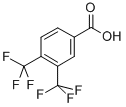 3,4-BIS(TRIFLUOROMETHYL)BENZOIC ACID 98 CAS#: 133804-66-7