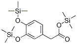 3,4-Bis(trimethylsilyloxy)phenylacetic acid trimethylsilyl ester CAS#: 37148-62-2