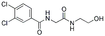 3,4-DICHLORO-N-(2-[(2-HYDROXYETHYL)AMINO]-2-OXOETHYL)BENZENECARBOXAMIDE CAS#: 338419-51-5