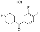(3,4-DIFLUORO-PHENYL)-PIPERIDIN-4-YL-METHANONE HYDROCHLORIDE CAS#: 140235-26-3