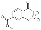 3,4-DIHYDRO-2,2-DIOXO-7-METHOXYCARBONYL-1-METHYLBENZO[2,1-C]THIAZIN-4-ONE CAS#: 175202-91-2