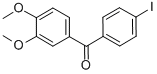 3,4-DIMETHOXY-4'-IODOBENZOPHENONE CAS#: 116413-00-4