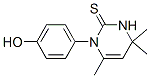3,4-Dihydro-1-(4-hydroxyphenyl)-4,4,6-trimethyl-2(1H)-pyrimidinethione CAS#: 37489-46-6