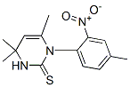 3,4-Dihydro-4,4,6-trimethyl-1-(4-methyl-2-nitrophenyl)-2(1H)-pyrimidinethione CAS#: 37951-55-6