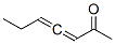 3,4-Heptadien-2-one (9CI) CAS#: 122711-85-7
