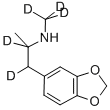 (+/-)-3,4-METHYLENEDIOXYMETHAMPHETAMINE-D5 CAS#: 136765-43-0