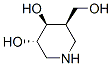 3,4-Piperidinediol, 5-(hydroxymethyl)-, (3S,4S,5R)- (9CI) CAS#: 346408-06-8