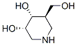 3,4-Piperidinediol,5-(hydroxymethyl)-,(3S,4R,5R)-(9CI) CAS#: 346408-24-0